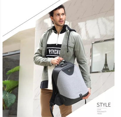Polyester-Geschäfts-Laptop wandern den 1,54 Zoll-diebstahlsicheren Rucksack für Mann-Laptop