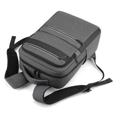 Ein 15,6 Zoll-Geschäfts-Laptop wandert wasserdichten Reise-Rucksack mit Usb 28*16*42 cm