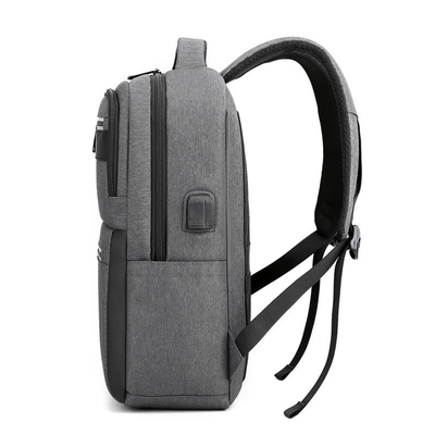 Ein 15,6 Zoll-Geschäfts-Laptop wandert wasserdichten Reise-Rucksack mit Usb 28*16*42 cm