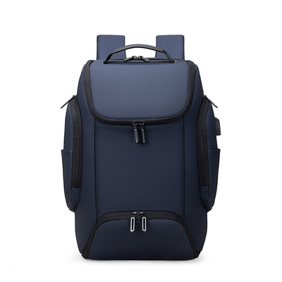 Reise-Laptop-Rucksack ODM sackt wasserdichter ein 15,6 Zoll-Antidiebstahl-Aufladungsrucksack ein