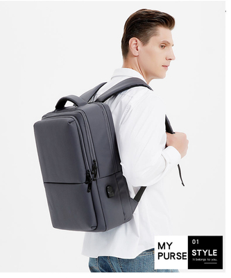 Zufälliger ODM wasserdichter diebstahl-Laptop-Rucksack des Laptop-Taschen-Polyester-0.44m Anti
