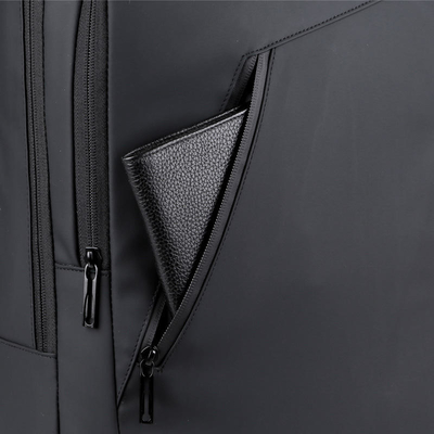 Schwarzes BSCI-Geschäfts-Laptop-Rucksack-Mode-Computer-Rucksack-Wasser beständiges ODM