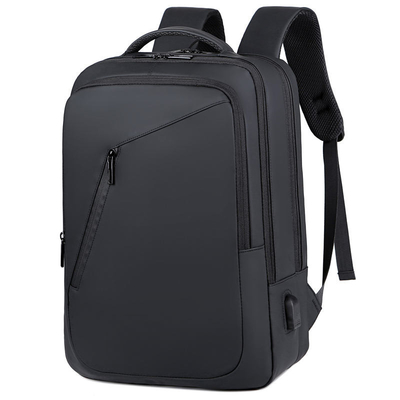 Schwarzes BSCI-Geschäfts-Laptop-Rucksack-Mode-Computer-Rucksack-Wasser beständiges ODM