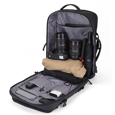 Soem-ODM-Mann-Laptop-Rucksack sackt 31cm kundenspezifischen Logo Backpack Durable Travel ein