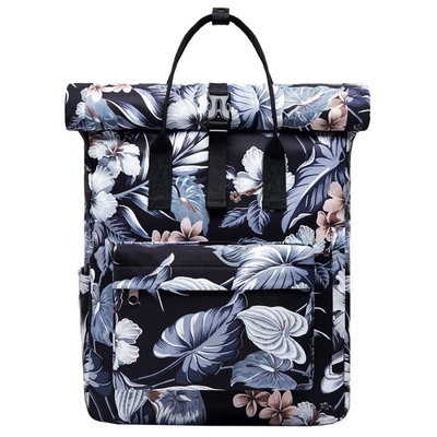 Laptop-Rucksack Segeltuch-kundenspezifischer Logo Waterproof Rolltop Bags 40cm Rolltop