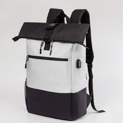 Stilvoller Antidiebstahl BSCI-Reise-Laptop-Rucksack Rpet Aufladungsrucksack Usb