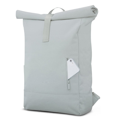 RPET-Weinlese-Rollenspitzen-Rucksack starker Rolltop-Laptop-Rucksack wasserdicht