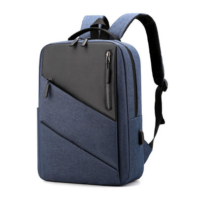 Reflektierender Reise-Laptop-Rucksack für Hochschulstudenten 15 Zoll mit USB-ISO