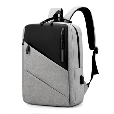 Reflektierender Reise-Laptop-Rucksack für Hochschulstudenten 15 Zoll mit USB-ISO