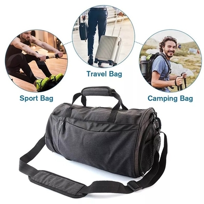 Polyester-Antidiebstahl-Reise-Taschen-Turnhallen-Tasche mit Nassfach-Schuh-Fach