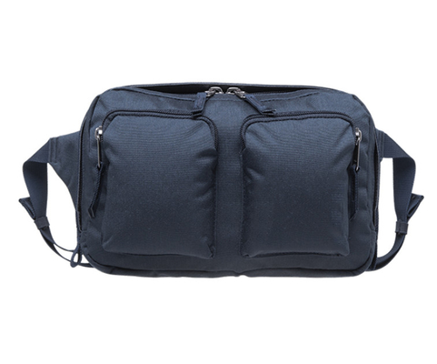 Marine-Blau-kundenspezifische Gurt-Luxustasche Fanny Pack Waist Pouch Bag für Damen