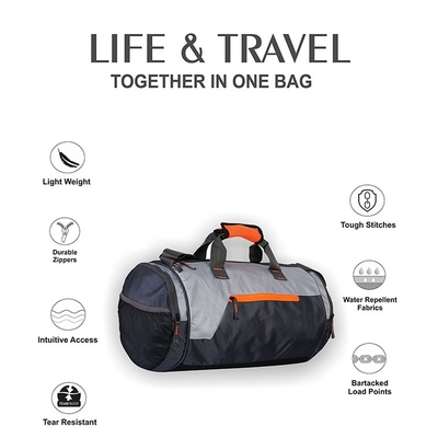 Oxford-Turnhallen-Tasche mit Schuh-Fach personifizierter Reise-Kleidersack-Runde