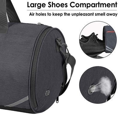 Sport-Antidiebstahl-Reise-Taschen-leichter Turnhallen-Kleidersack mit Schuh-Fach-Nassfach