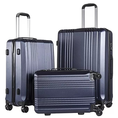 ABS wasserdichter schließen Reise-Gepäck Hardside-Laufkatzen-Koffer-doppelter Reißverschluss TSA 4 Spinner-Räder zu