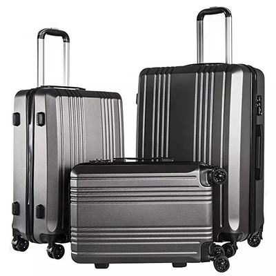 ABS wasserdichter schließen Reise-Gepäck Hardside-Laufkatzen-Koffer-doppelter Reißverschluss TSA 4 Spinner-Räder zu