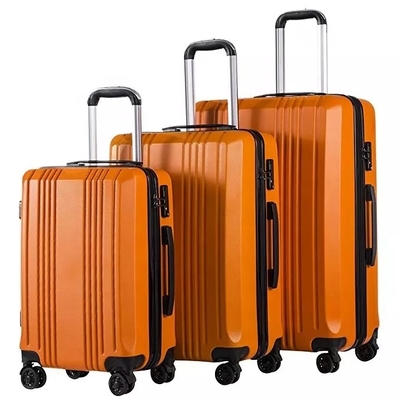 ABS wasserdichter schließen Reise-Gepäck Hardside-Laufkatzen-Koffer-doppelter Reißverschluss TSA 4 Spinner-Räder zu