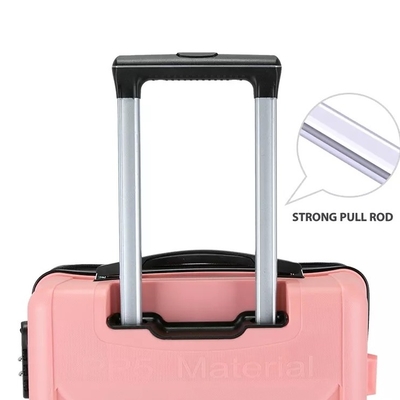 Polyester, das stark Shell Luggage Set 24&quot; PC pp. Carry On des Laufkatzen-Koffer Tsa-Gepäck-Verschluss-3 zeichnet