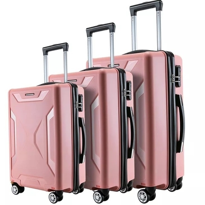 Polyester, das stark Shell Luggage Set 24&quot; PC pp. Carry On des Laufkatzen-Koffer Tsa-Gepäck-Verschluss-3 zeichnet