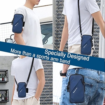 Kleiner quer- Körper Handy-Geldbeutel leichter Mini Shoulder Bag Wallet mit Kreditkarte-Schlitzen
