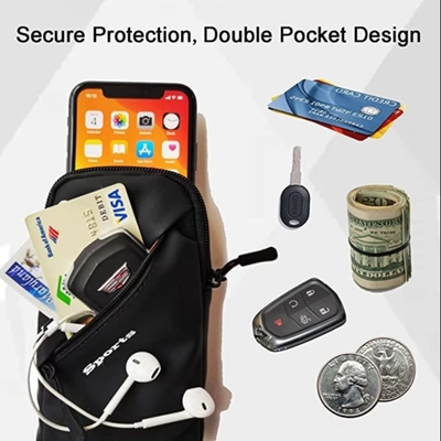 Kleiner quer- Körper Handy-Geldbeutel leichter Mini Shoulder Bag Wallet mit Kreditkarte-Schlitzen