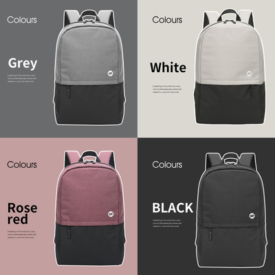 Schneeflocke 300D PVC-Reise-Laptop-Rucksack imprägniern 15,6 Zoll leichtes zufälliges
