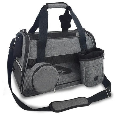 3 in 1 Haustier-Fördermaschinen-Taschen-kleinem Cat Dog Travel Carrier Nylon PU-Baumwollstoff