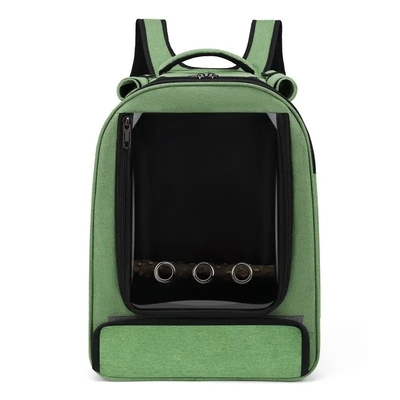 Leichte Vogel-Papageien-Haustier-Fördermaschinen-Tasche sperren Mesh Large Foldable Travel Backpack im Freien ein
