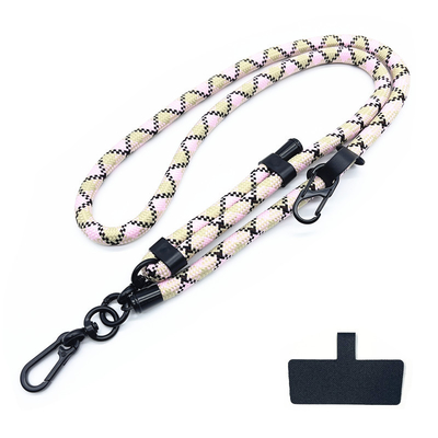 Telefon-Bügel bewegliches I14 Pro-Max Smartphone Lanyard Hiking Körper des Nylon- Gewebes quer-