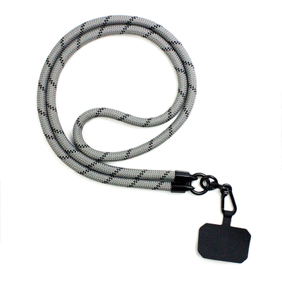 ODM-Universaltelefon-Lanyard Adjustable Nylon Neck Phone-Bügel mit Flecken-Metall