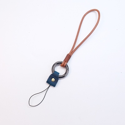 Soemuniversaltelefon-Lanyard Strap Adjustable Leather Neck-Telefon-Bügel mit Flecken-Metall